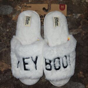 Dearfoams Dluxe Halloween Memory Foam Womens Slippers - Size Medium 7-8 - NWT
